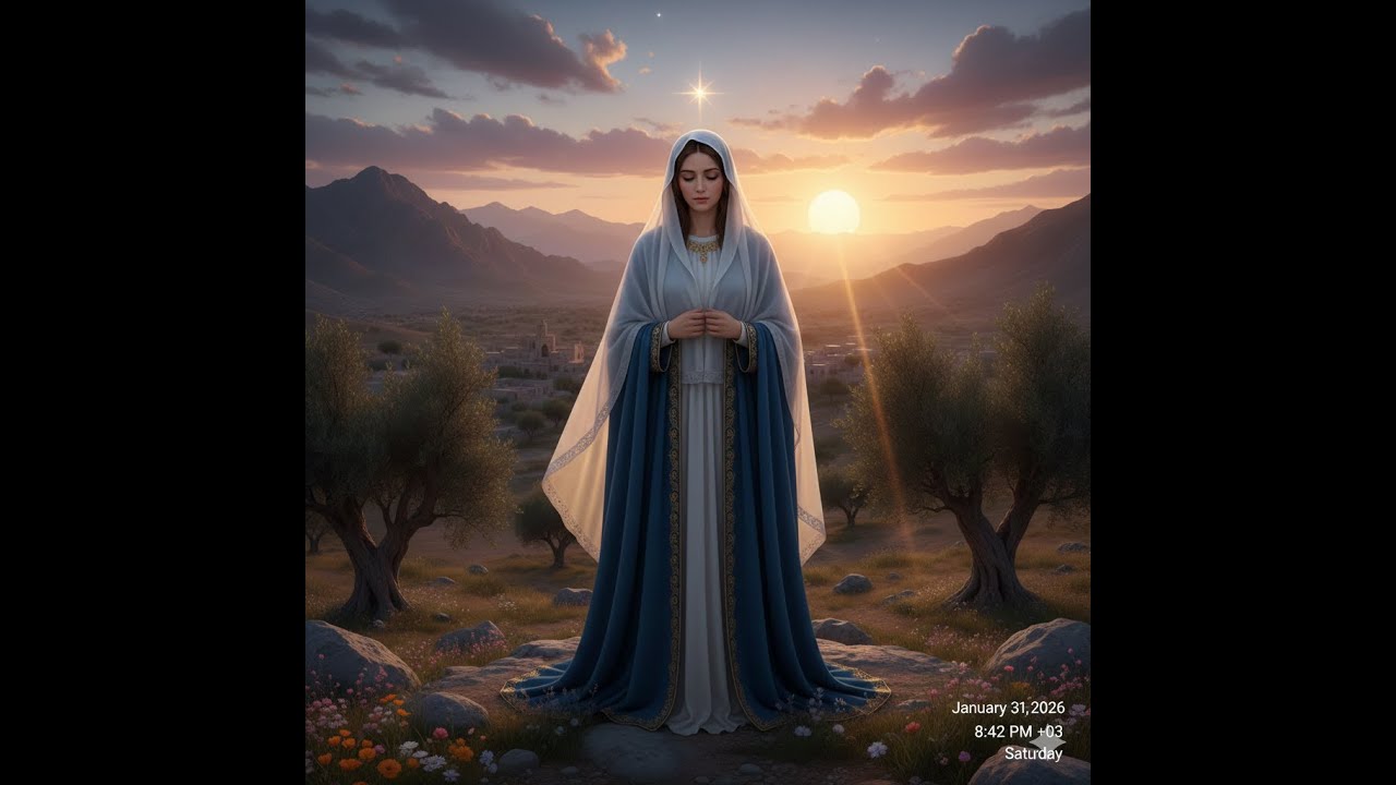 Saflık ve Teslimiyetin Sembolü: Hz. Meryem