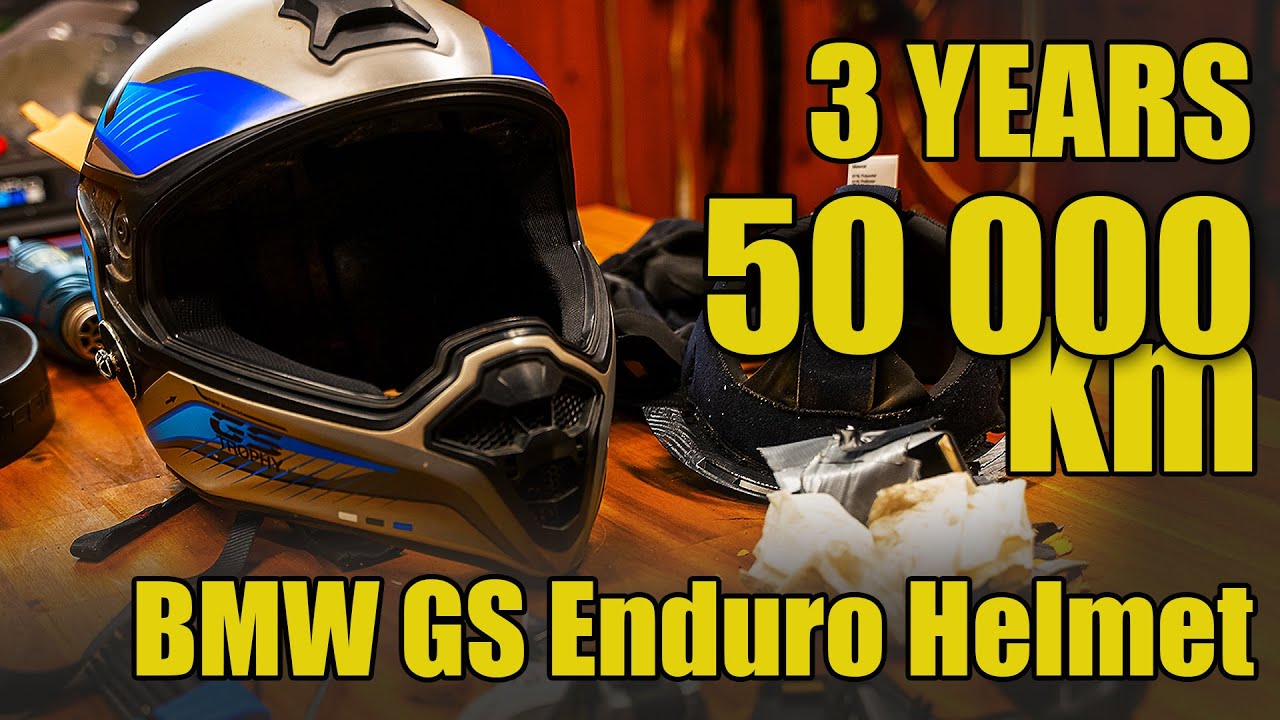 BMW GS Helmet Review - 3 years 50 000km - any good?