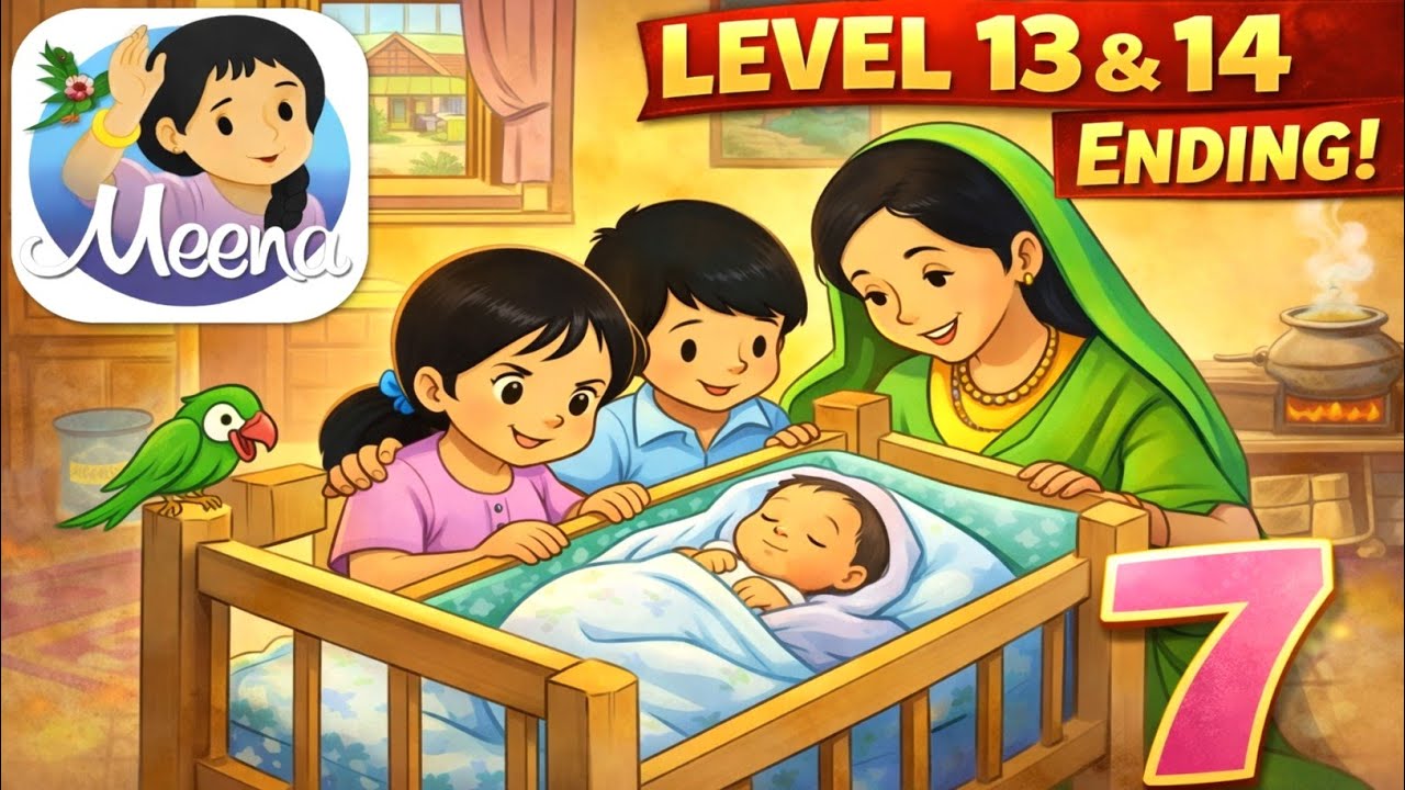 Meena Game Level 13 & 14 Ending | Meena Game শেষ পর্ব Gameplay Bangla | Full Game Complete