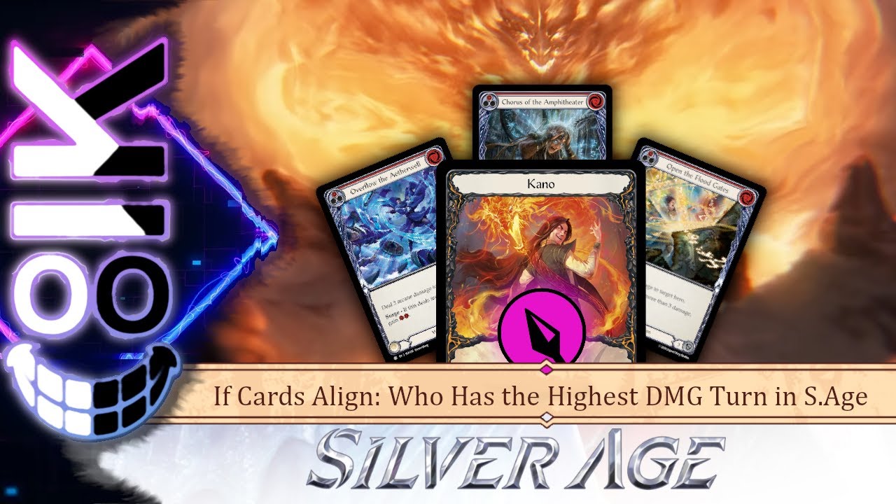 Combo Kano Kaboom 100+ DMG Stacked Silver Age, Highest DMG Play | Flesh and Blood TCG