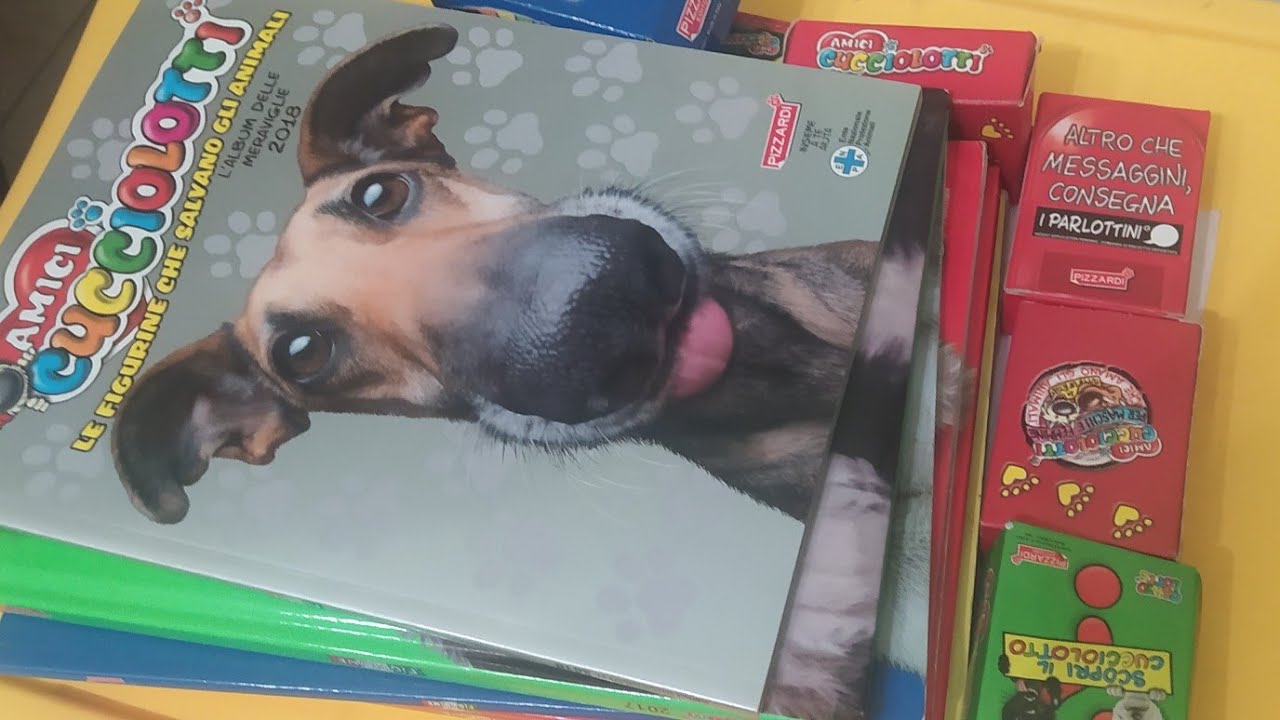 Gli amici cucciolotti: le figurine che salvano gli animali 