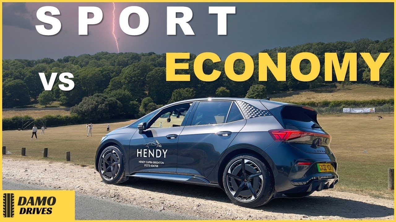 Cupra Born REAL WORLD range test - Economy vs Sport PT1