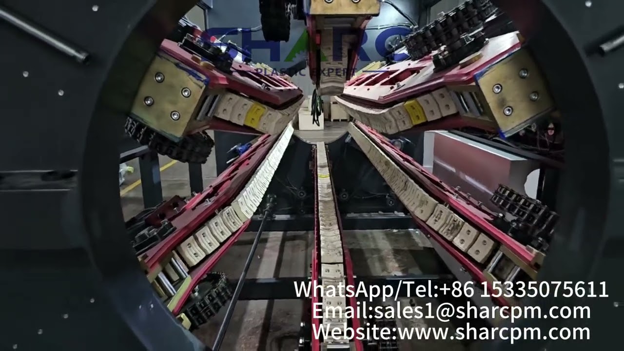 Customized 800mm Pipe Haul off machine and Cutting machine