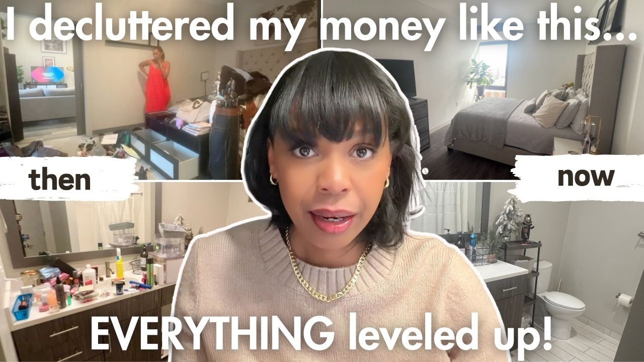 when I declutterred my finances this way, it leveled up my WHOLE life!