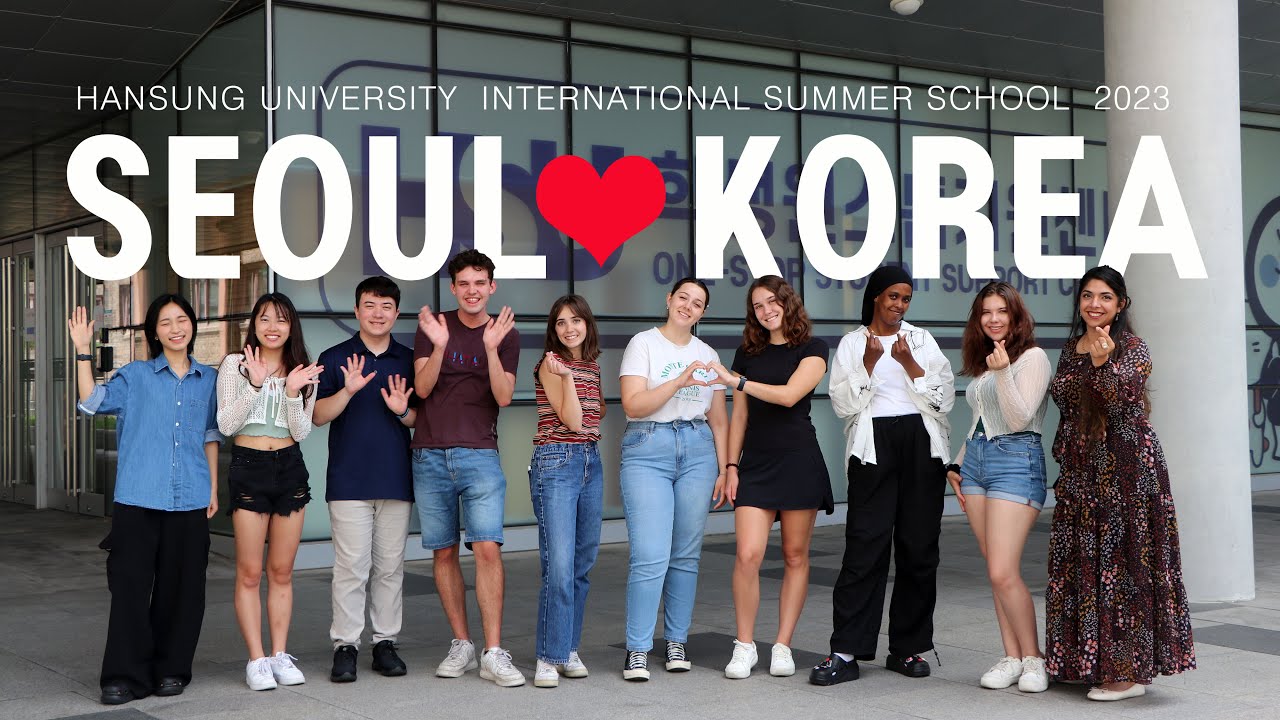 Exploring Korea | Hansung University International Summer School 2023 | 한성대학교 국제여름학교 | Seoul Korea