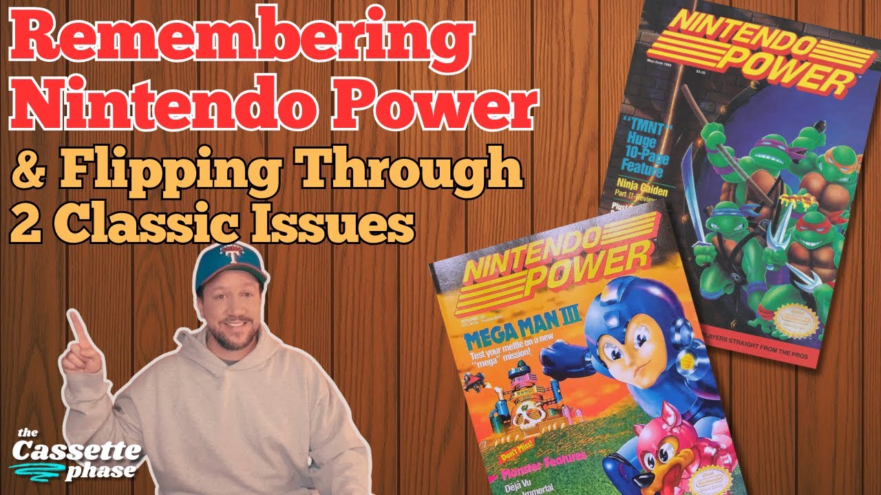 Вспоминая Nintendo Power и пролистывая 2 классических выпуска.