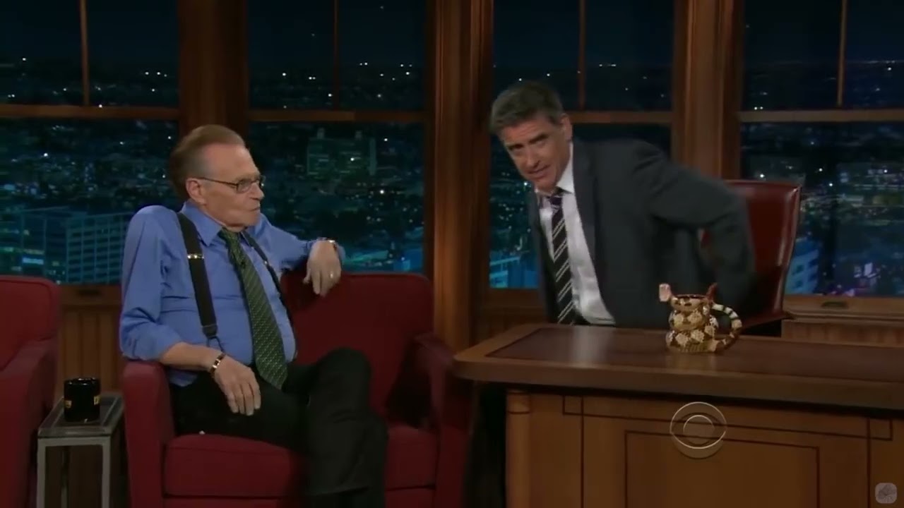 Larry King & Craig Ferguson Talk Show Appearances