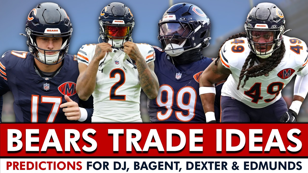 Chicago Bears Trade Ideas & PREDICTIONS For Tyson Bagent, DJ Moore, Tremaine Edmunds & Gervon Dexter