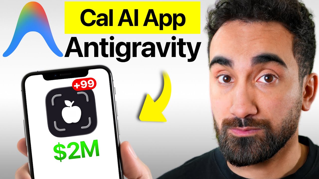 Gemini 3 is INSANE - How to Build an AI Food Scanner App using Google Antigravity