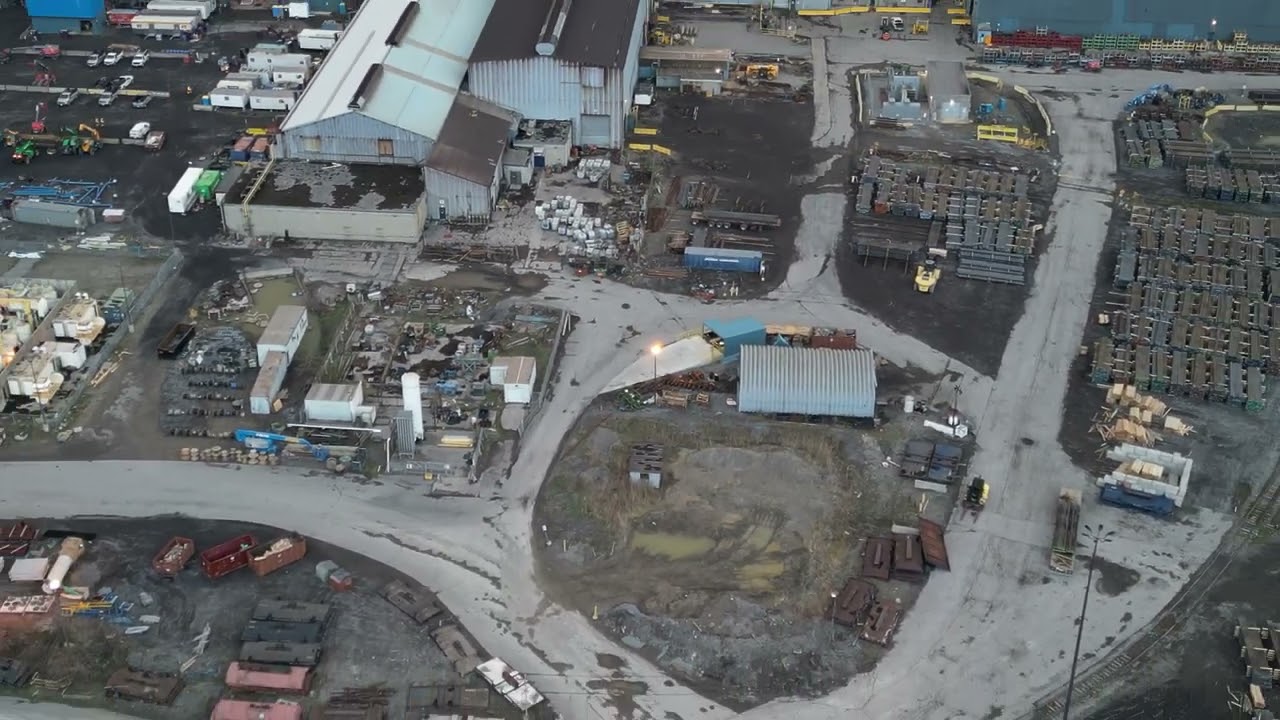Whitby | South End Industrial Area | Atlantic Packaging | DJI Mini 3 Pro