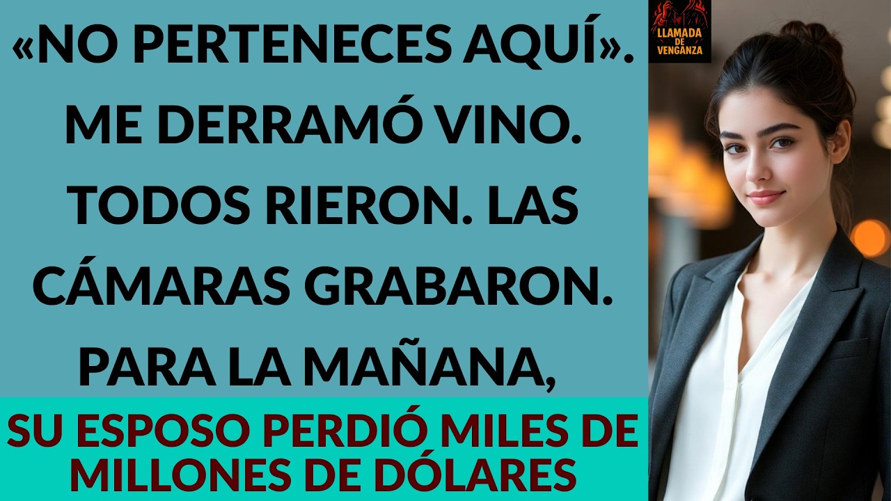 La esposa del CEO me arrojó vino — para la mañana siguiente les costó 2.4 mil millones de dólares