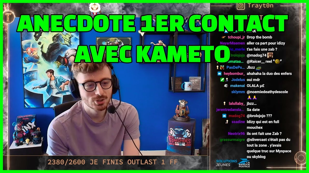 Trayton raconte l'anecdote du 1er contact avec Kameto