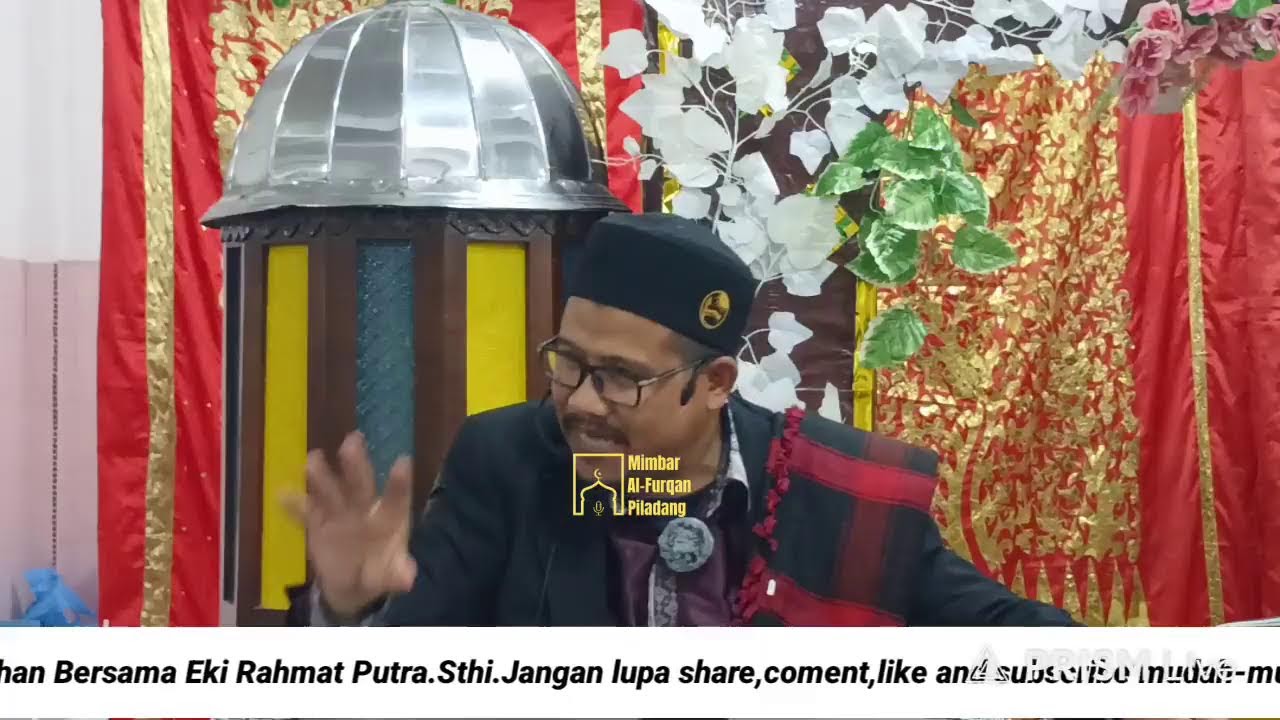 Kajian Malam Ramadhan Bersama Ustadz Eki Rahmat Putra.Sthi