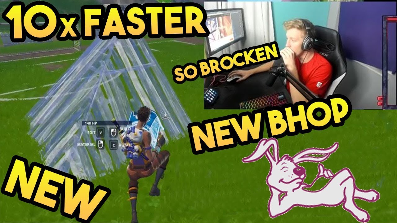 New Pyramid BHOP Exploit MOVE 10 TIMES FASTER TFUE (SHOCKED)