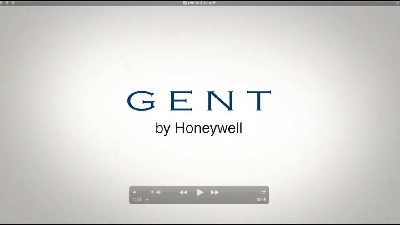 Gent by Honeywell Voiceover