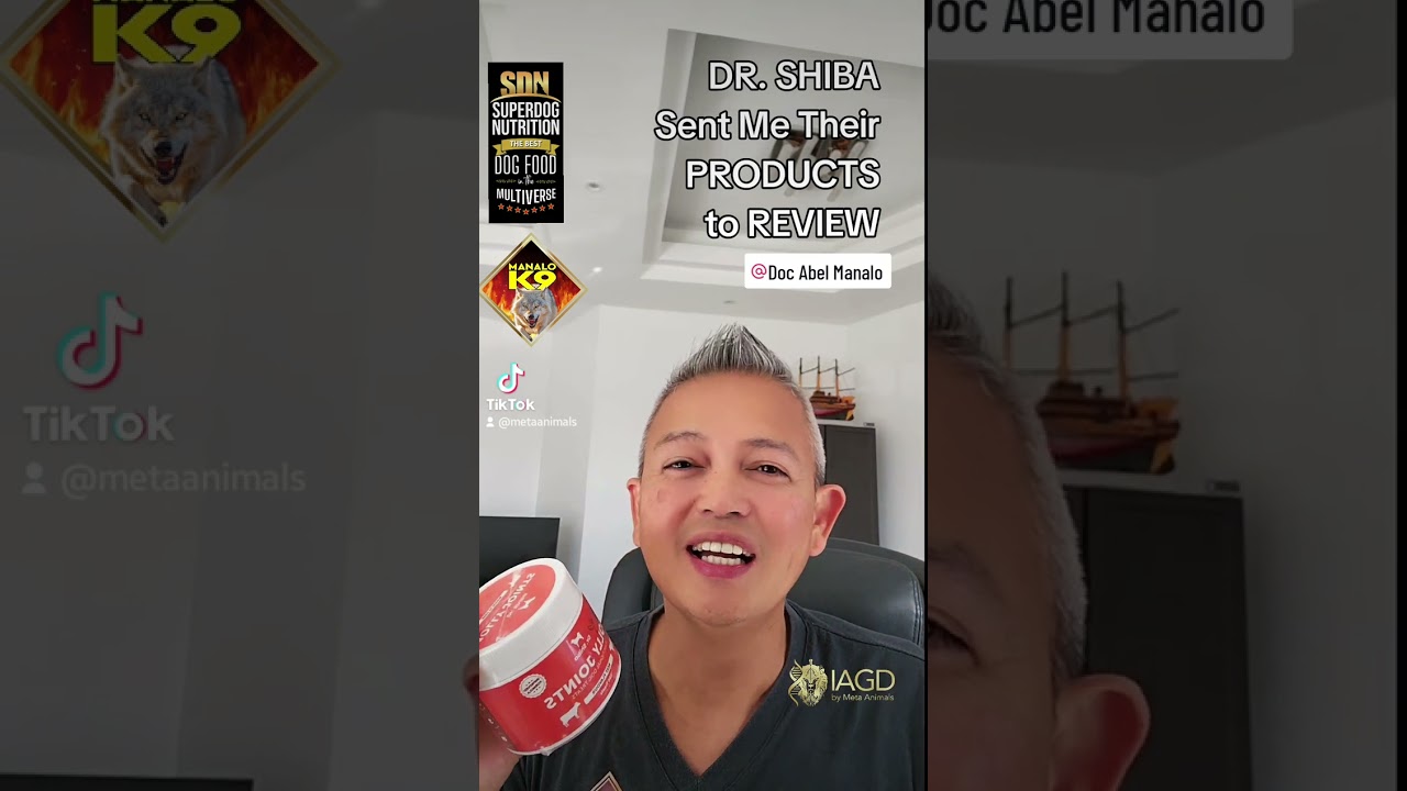 DR. SHIBA SENT ME THEIR PRODUCTS TO REVIEW
