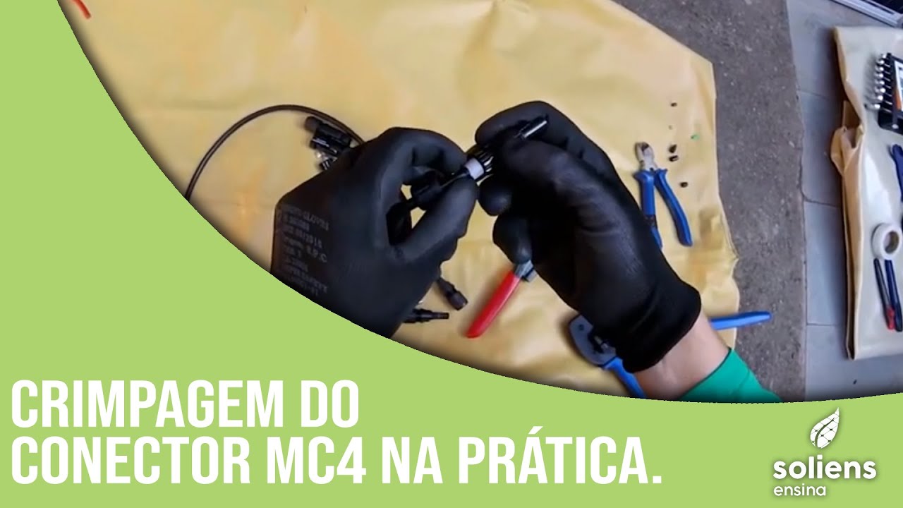 Crimpagem do Conector MC4 na PRÁTICA.