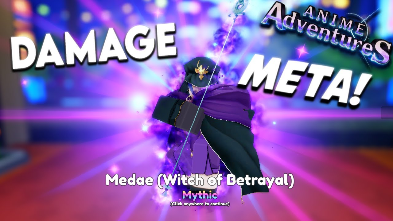 Showcasing New Evolved Medae Witch Of Betrayal Is INSANELY Good In Anime Adventures Update 17!