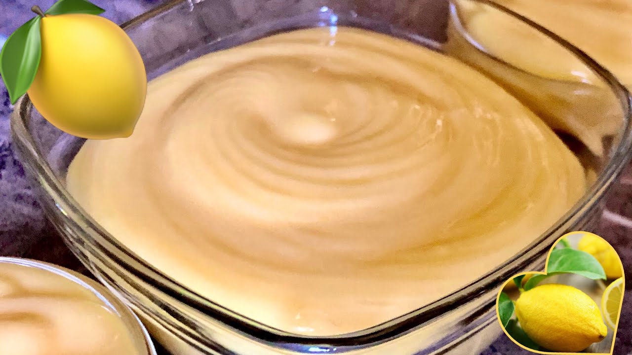 كريمة الليمون 🍋🍋 سهلة وناجحة حضرو بيها جميع التحليات وزينو بيها الطورطات واحشو بيها كل الحلويات 😉
