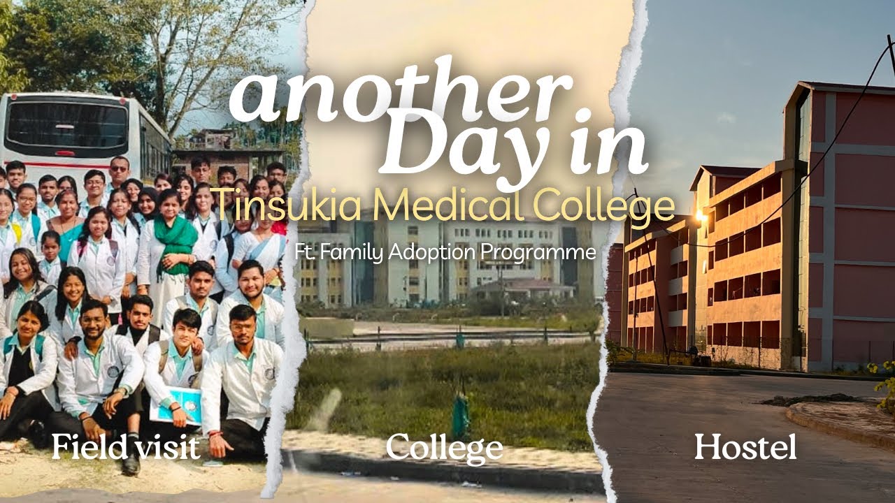 Another day in MBBS ft. Family Adoption Programme | Tinsukia Medical College | 1st year