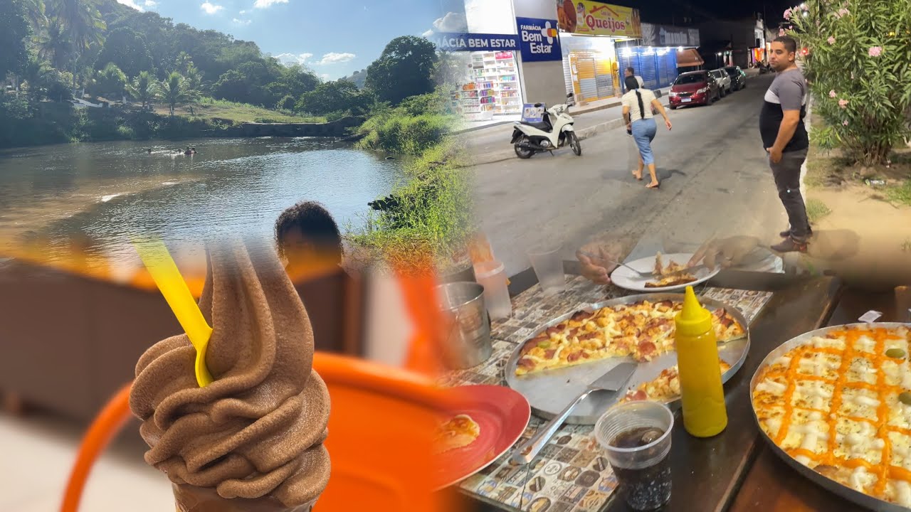 BANHO DE RIO / FOMOS A PALMARES / SEMANA COMIGO 