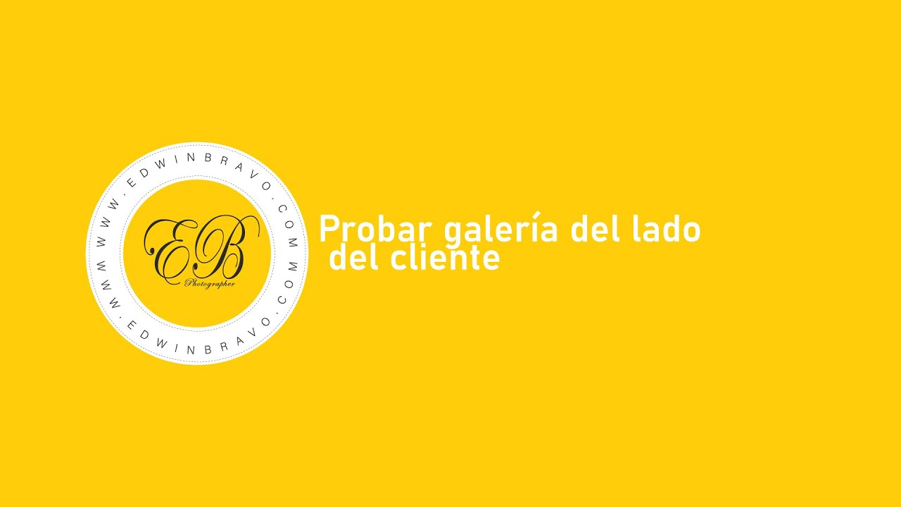 45- Probar galería del lado del cliente | Pixieset 2024