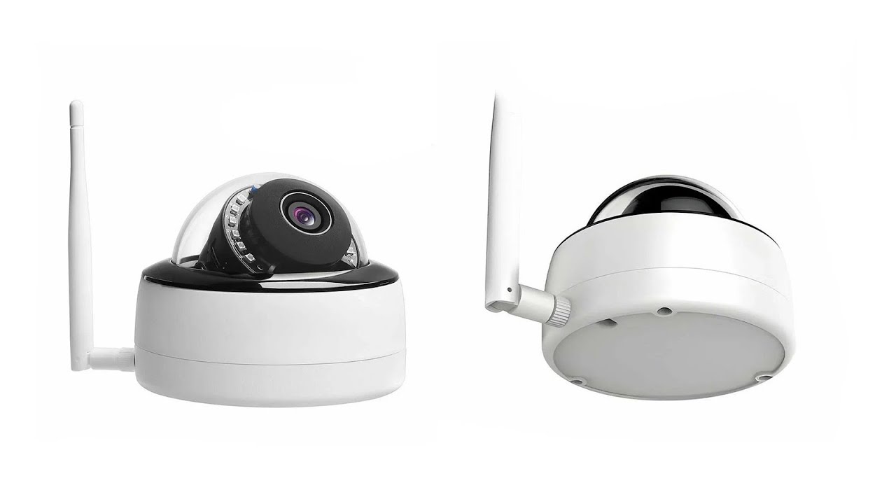 Купольная уличная 2Mp IP камера видеонаблюдения с удаленным доступом через интернет в приложении