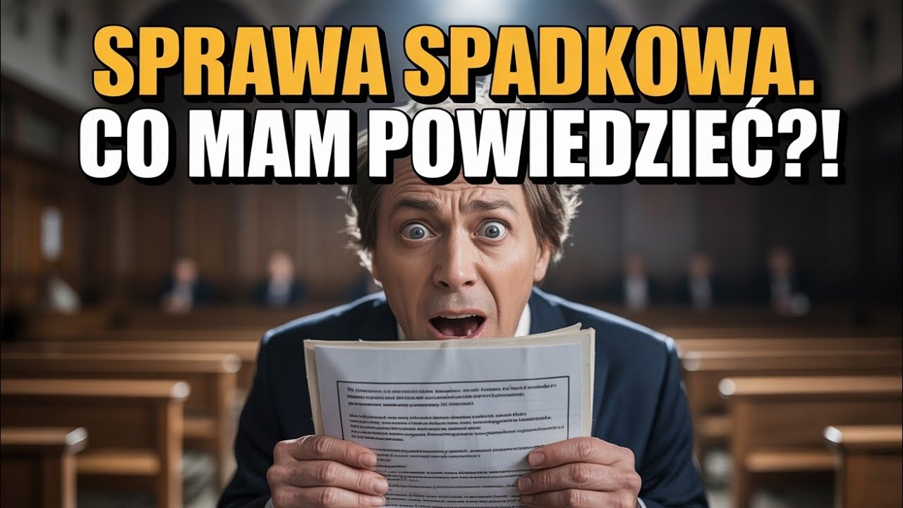 Sąd zapyta Cię o TO na sprawie spadkowej!