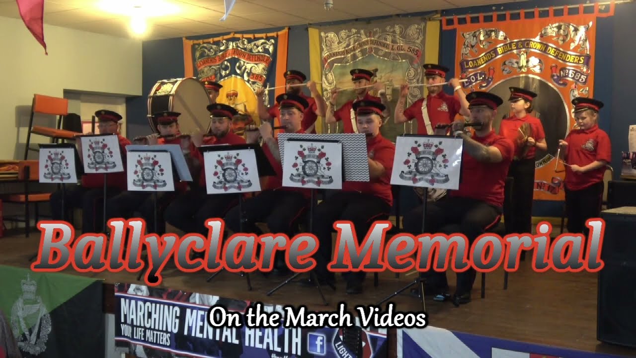 Ballyclare Memorial FB @ Ballycraigy Sons of Ulster concert 2023