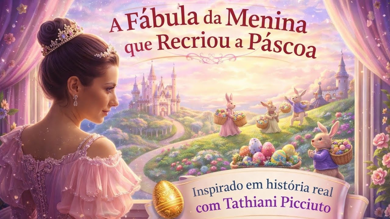 A f&aacute;bula da Menina que recriou a P&aacute;scoa! Inspirado em hist&oacute;ria real.