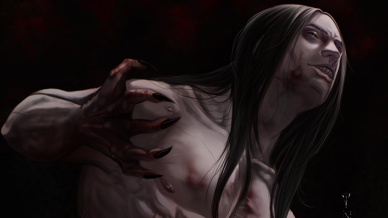 𝐊𝐨𝐧𝐫𝐚𝐝 𝐂𝐮𝐫𝐳𝐞 - 𝐓𝐡𝐞 𝐍𝐢𝐠𝐡𝐭 𝐇𝐚𝐮𝐧𝐭𝐞𝐫 | Full Painting Process.