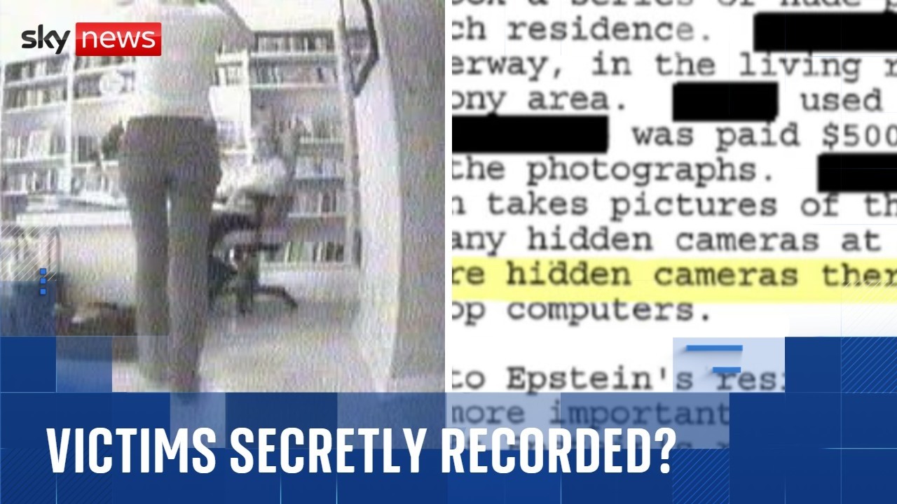 Were Epstein's victims secretly filmed?