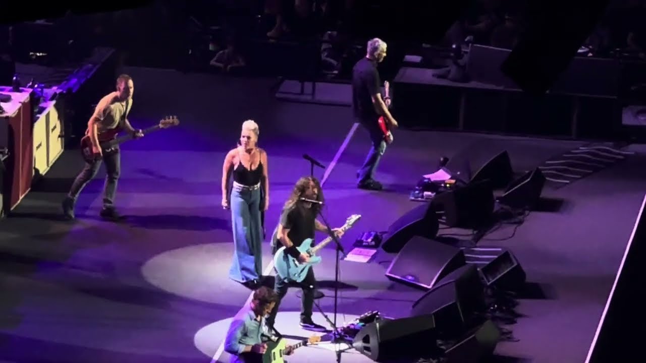 Foo Fighters: “The Pretender” Pink Taylor Hawkins Tribute Concert Kia Forum