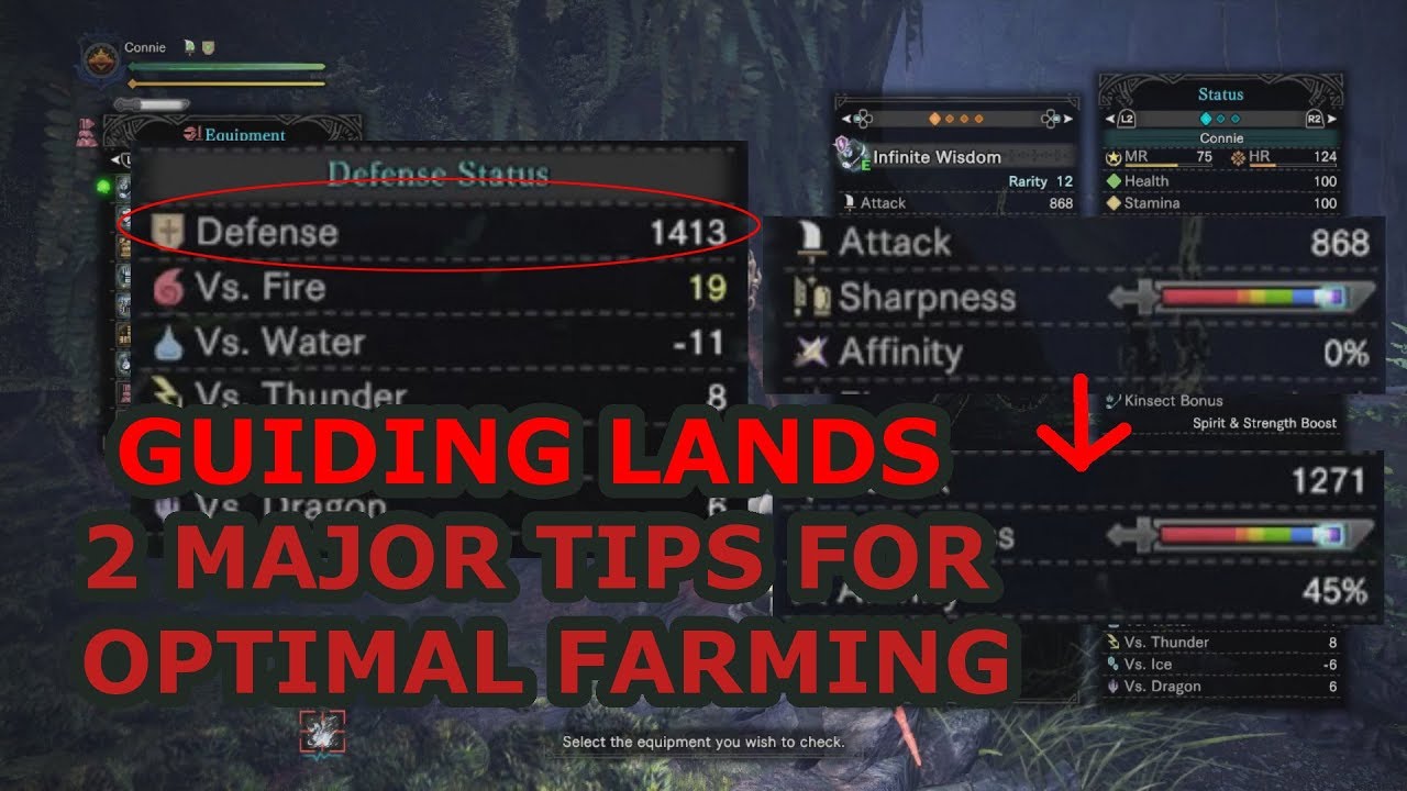 MHW Guiding Lands &mdash; 2 важных совета по оптимальному ведению фермерства (циклирование монстров и б...