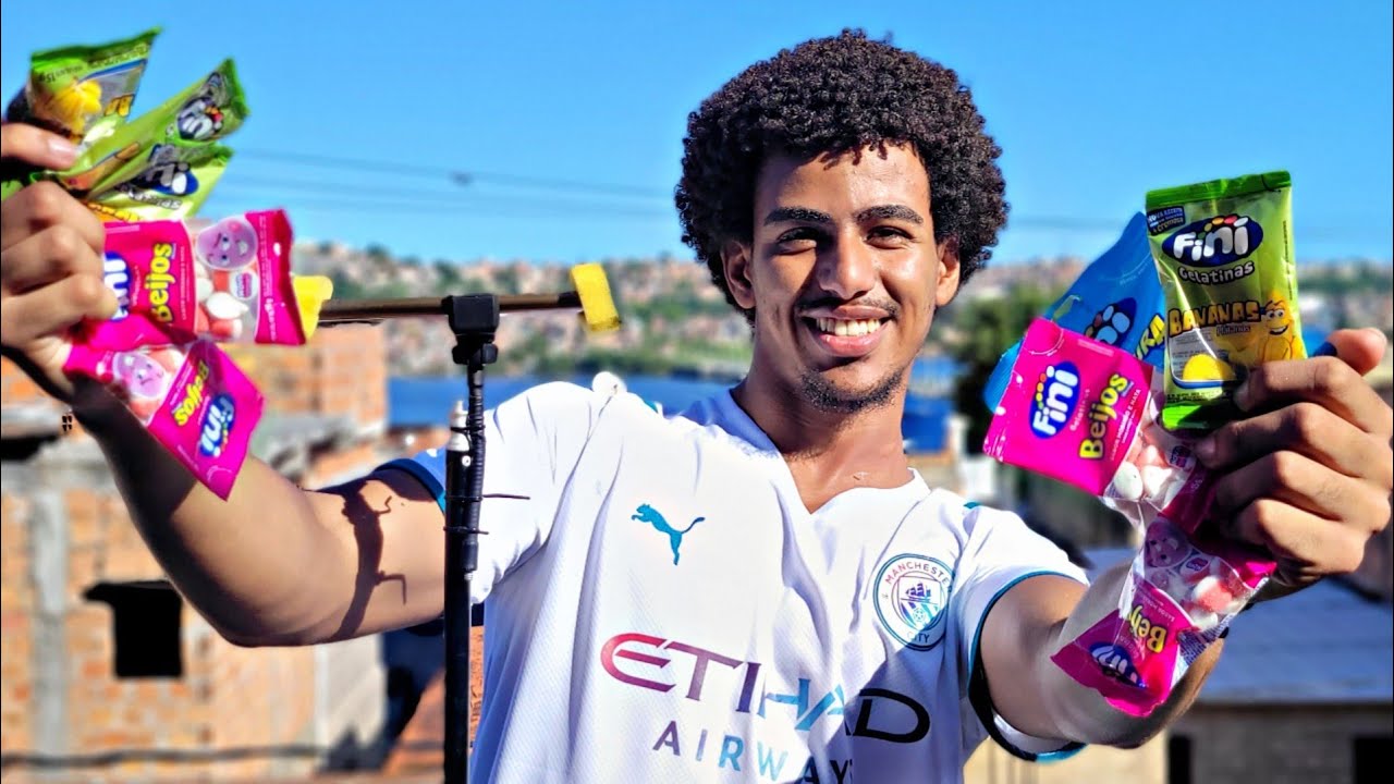 ASMR COMPREI FINI NA PROMOÇÃO 🥳😍 #mouthsounds 👅💦 #mukbang #asmr