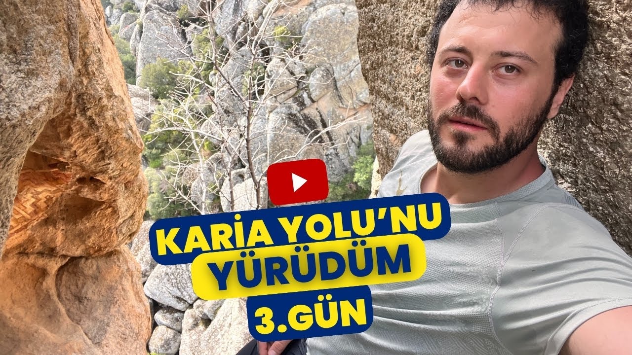 Karia Yolu 3. Gün:  1000 Yıllık Gizli Manastırı Buldum!