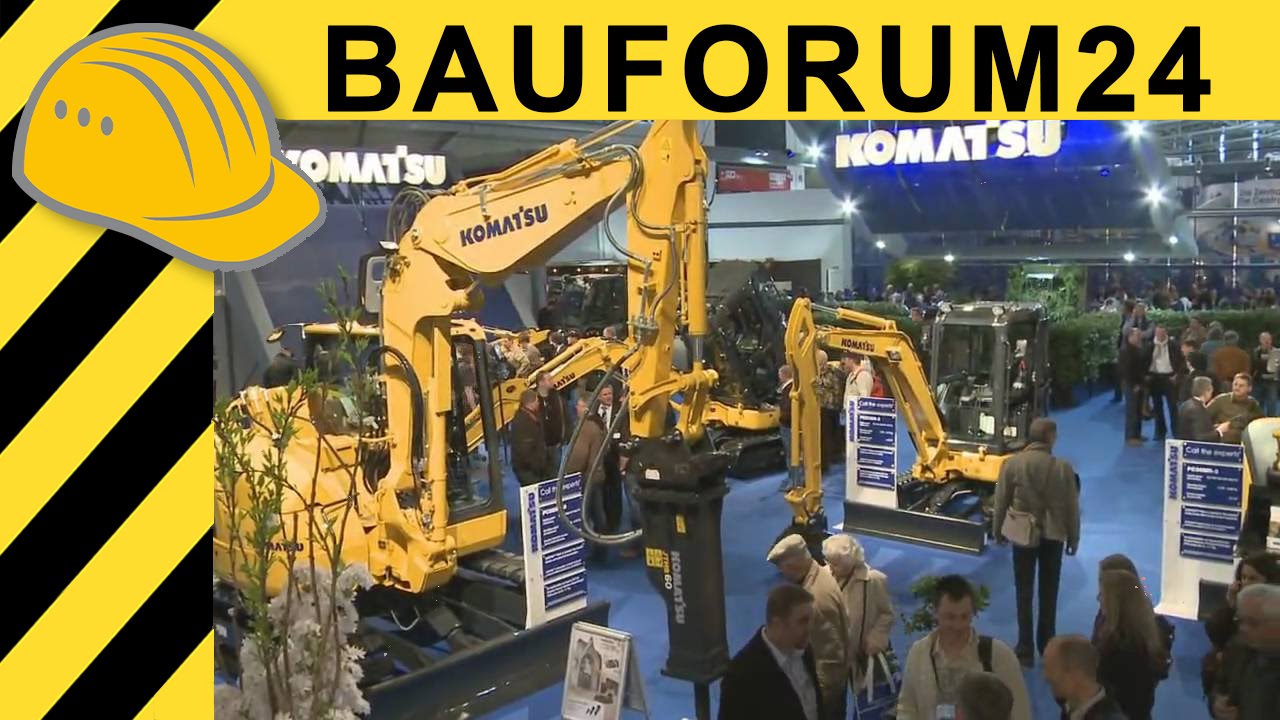 Komatsu PC200-8 Hybrid - Inside Cab & Walkaround  bauma  Report