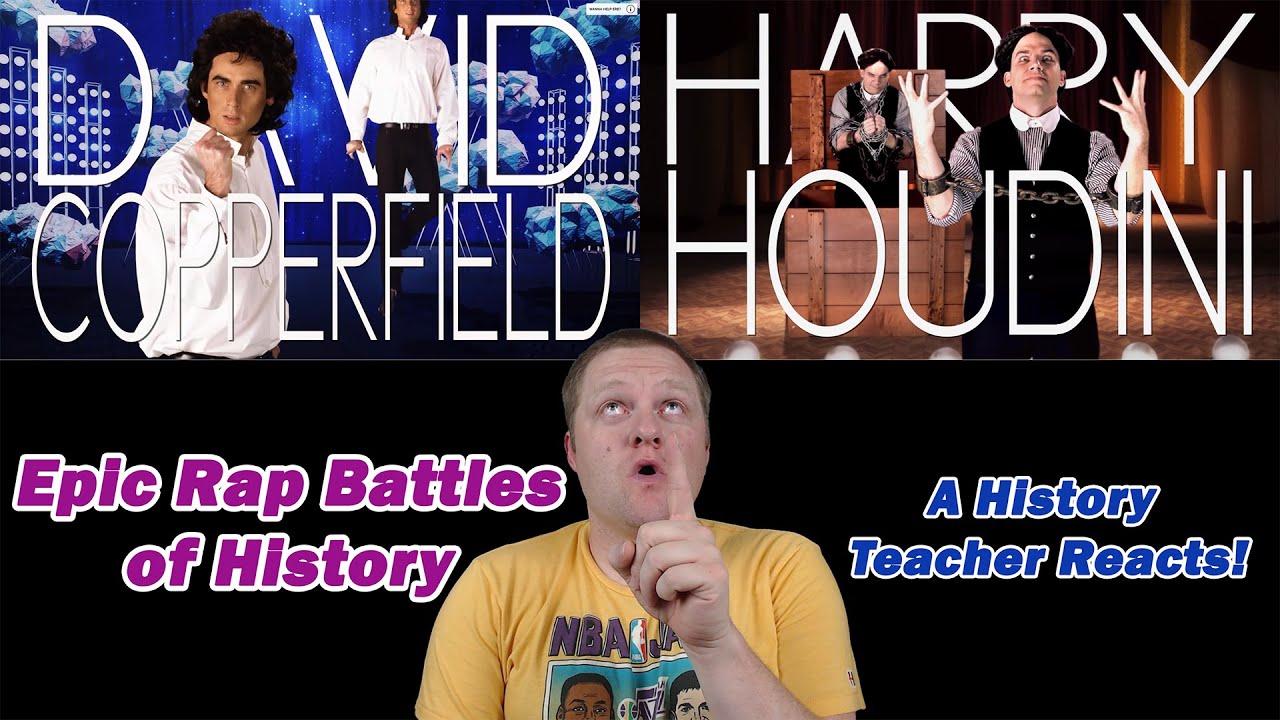 A Historian Reacts | David Copperfield vs Harry Houdini | Epic Rap Battles of History