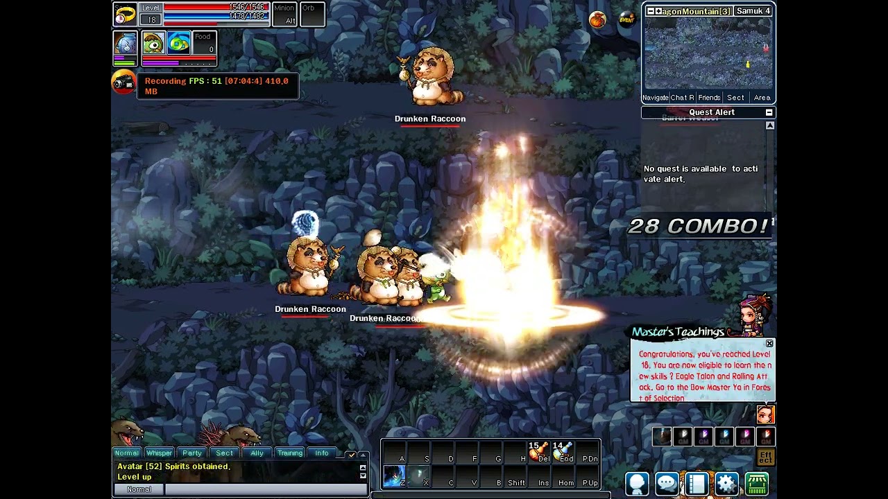 Hunter chaos cannon : do quest and up level 1-80 - Soul saver online / SSO / ghost online