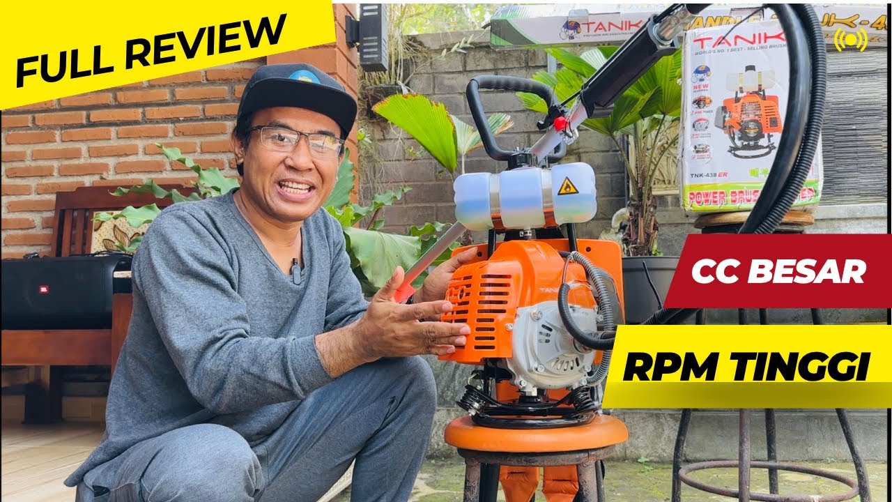 Full Review‼️Tanika 438ER Mesin Rumput CC Besar RPM Tinggi
