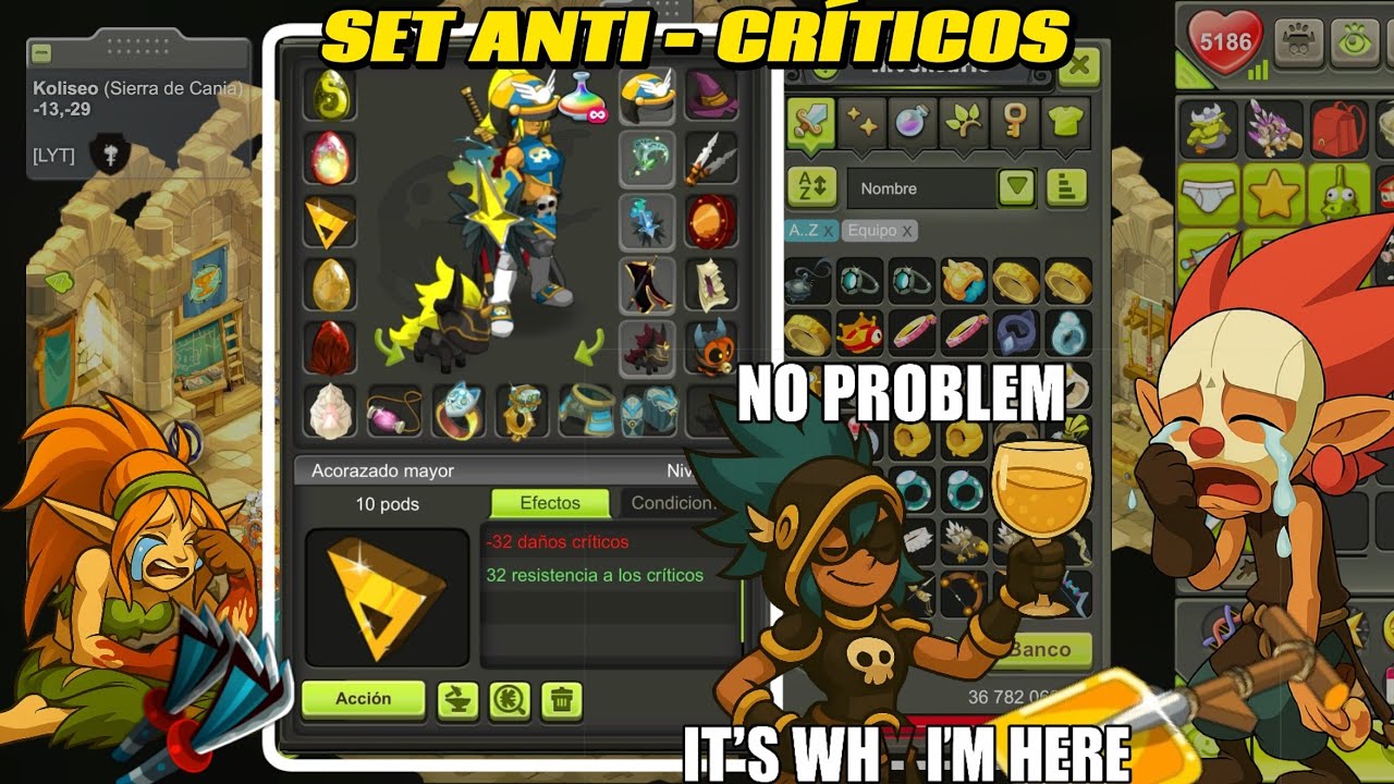 SET ANTI CRÍTICOS🤐| DOFUS TOUCH.