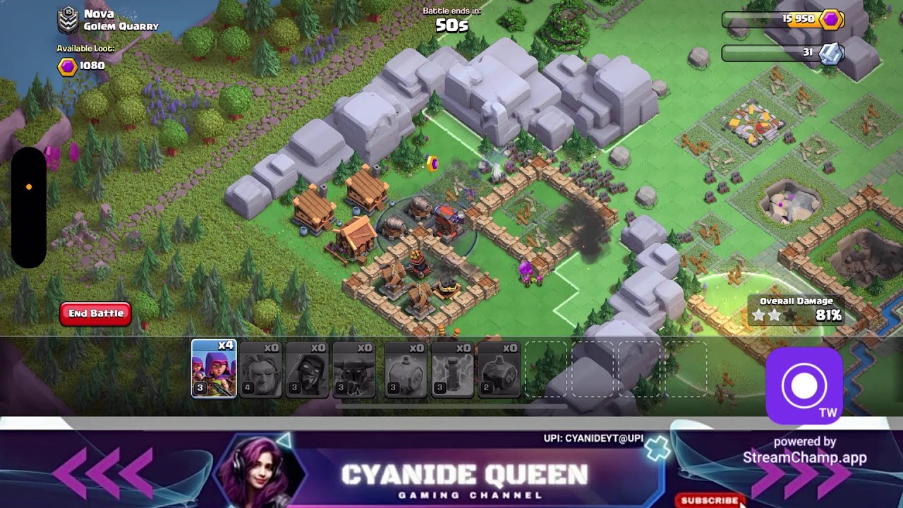 COC GIRL GAMER👧🎮07-02-26#bgmi #bgmilive #cyanideislive