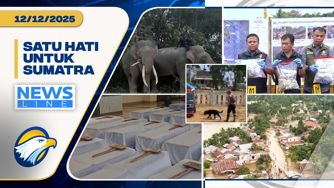 Gajah, Anjing Pelacak dan Jembatan Bailey Bantu Pemulihan Bencana di Aceh [Newsline]