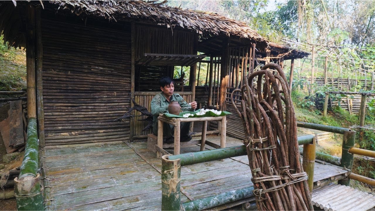 Build a farm in the deep forest. Going into the forest to search for food and wildflowers.