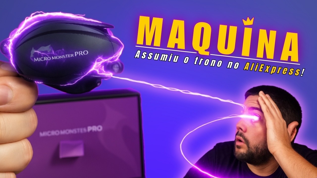 Kingdom Micro Monster Pro: É a Carretilha BFS Mais TOP do AliExpress!