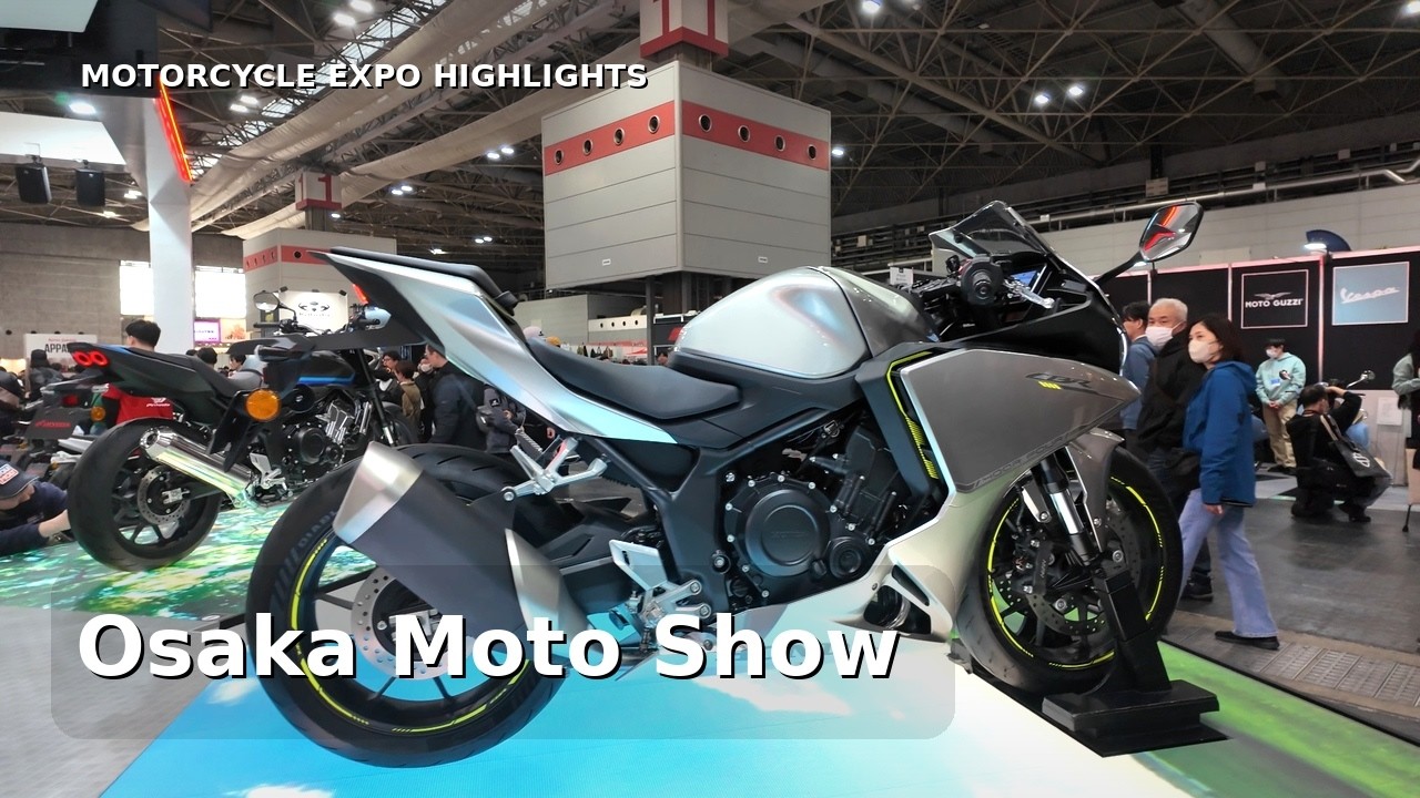 Osaka Motorcycle Show 2026 | Honda, Yamaha, Suzuki & Kawasaki POV Walkthrough