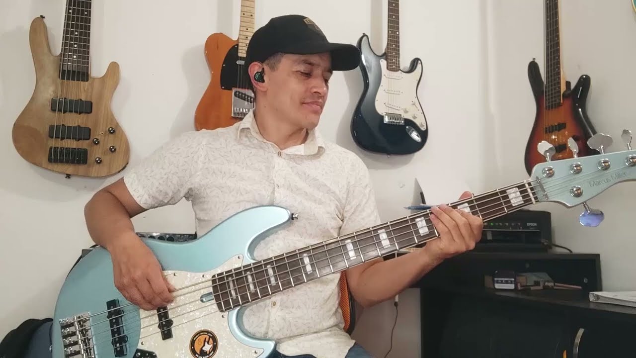 Miriam Cruz - La loba - cover en bajo electric