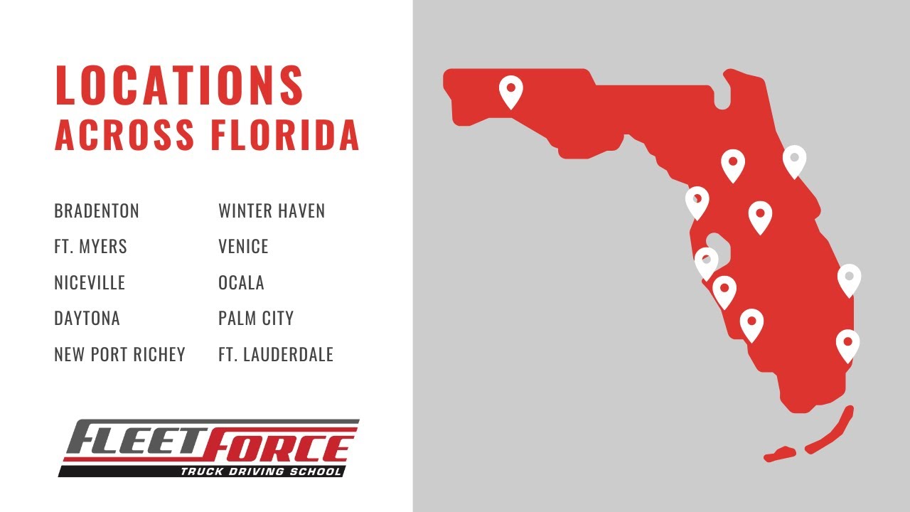 Steer Your Own Destiny! #fleetforce #cdltraining #florida