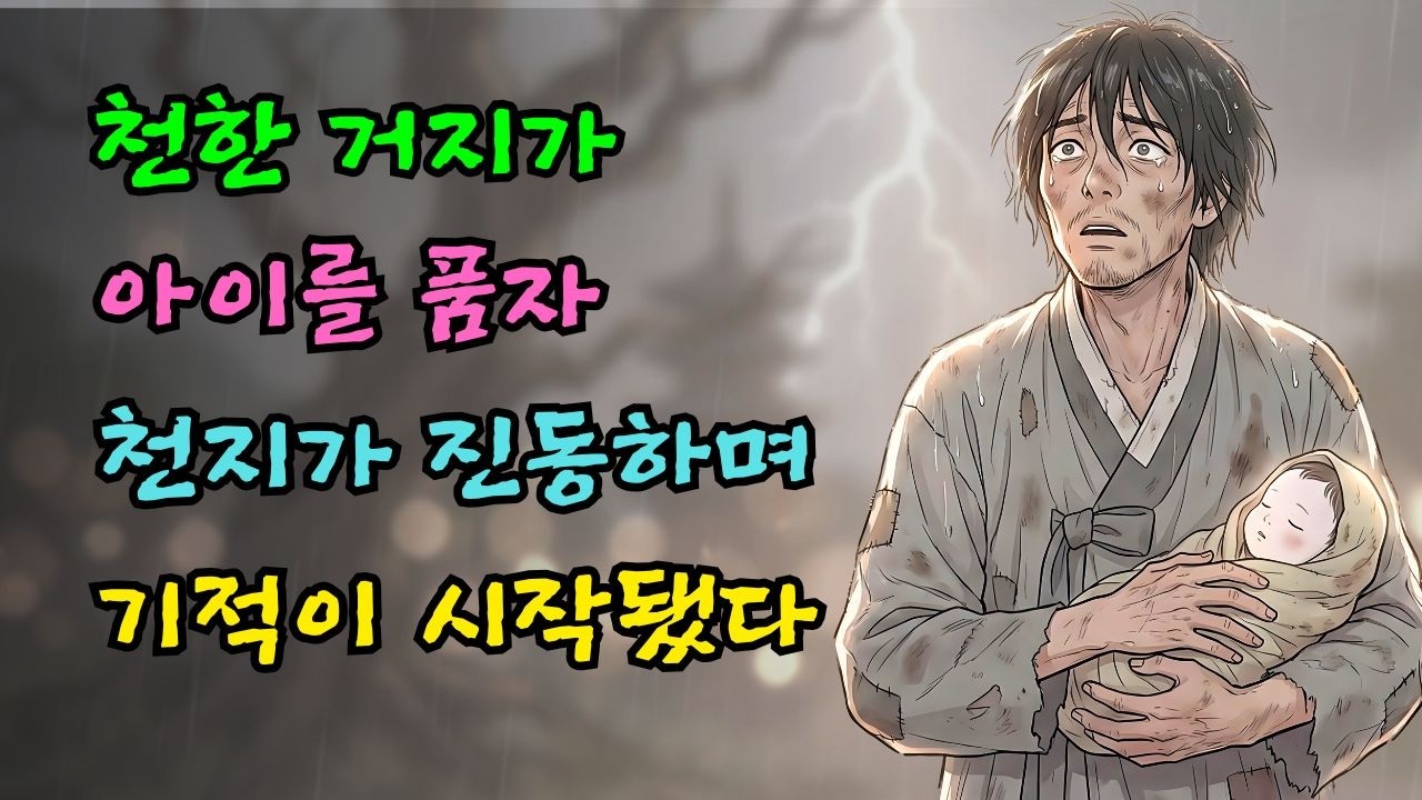 비천한 거지가 주운 갓난아기가 가져온 믿기 힘든 기적