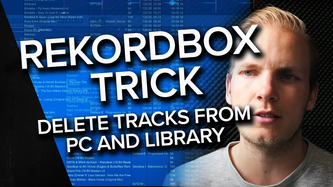 Хитрость Rekordbox: удаление треков с компьютера и библиотеки